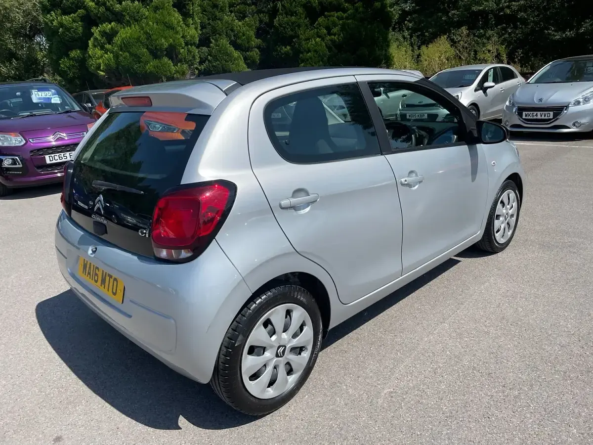 Used Citroën C1 Feel 82 HP (60 kW) 2016 Grey Hatchback