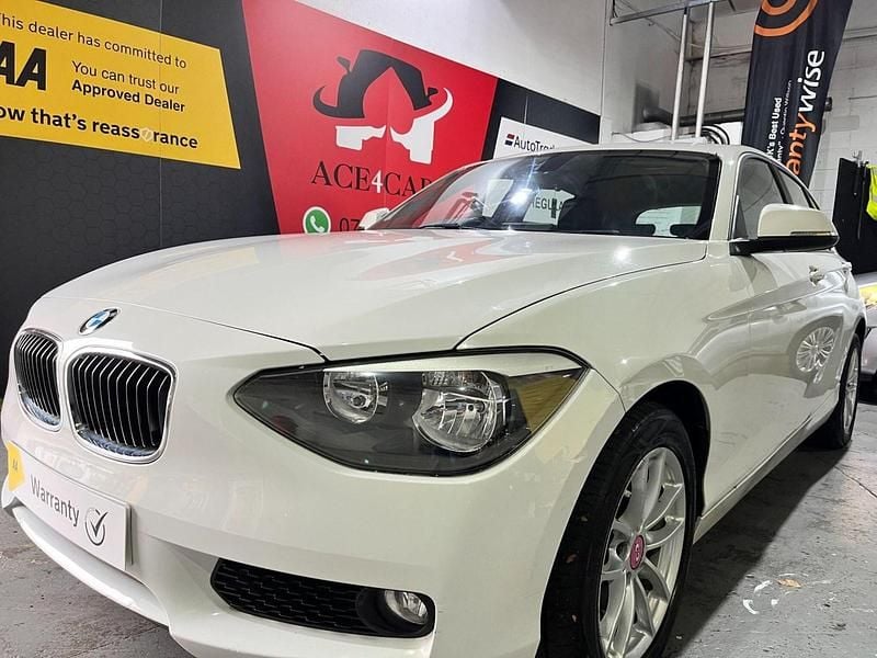 White Used 2015 BMW 116 Hatchback | £6,490 (Good price) - Image 1/3