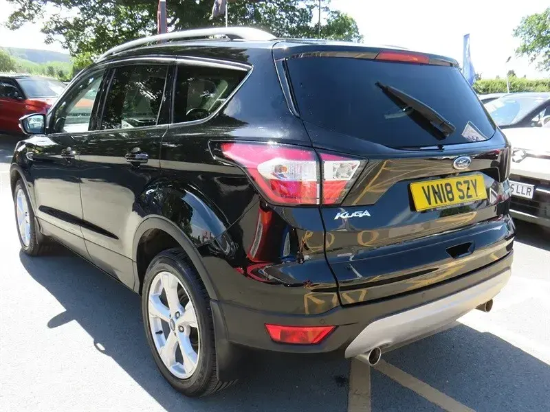 Used Ford Kuga Titanium X 150 HP (110 kW) 2018 Black SUV