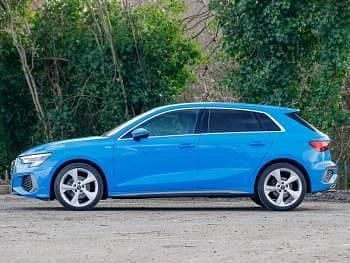 Used Audi A3 Comfort 110 HP (80 kW) 2022 Blue Sedan