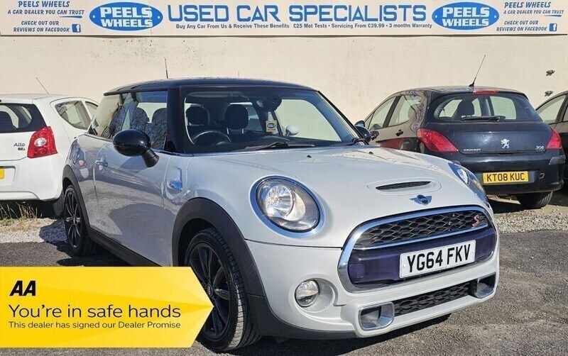 Silver Used 2014 Mini Cooper S Hatch Hatchback | £5,675 (Good price) - Image 1/4