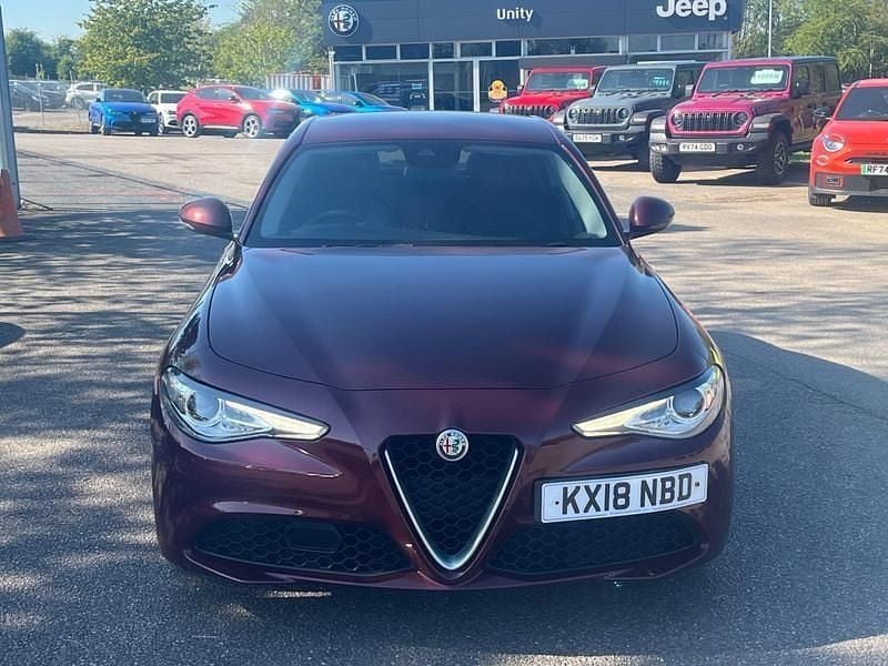 Used Alfa Romeo Giulia Super 280 HP (205 kW) 2018 Red Sedan