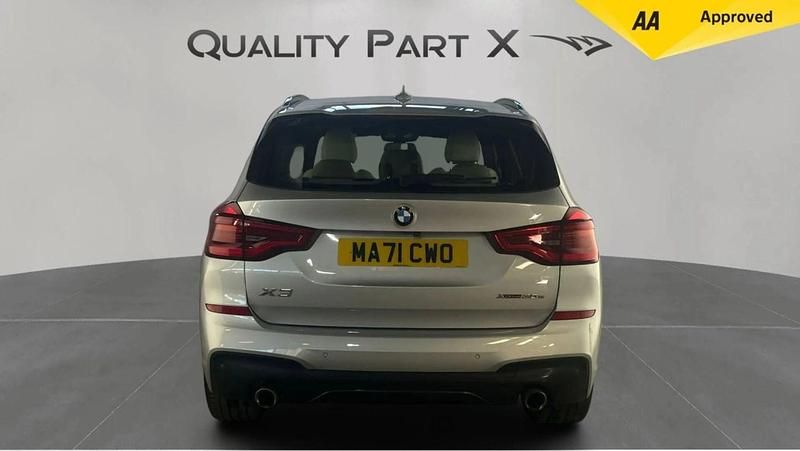 Used BMW X3 M Sport 292 HP (214 kW) 2021 Silver SUV