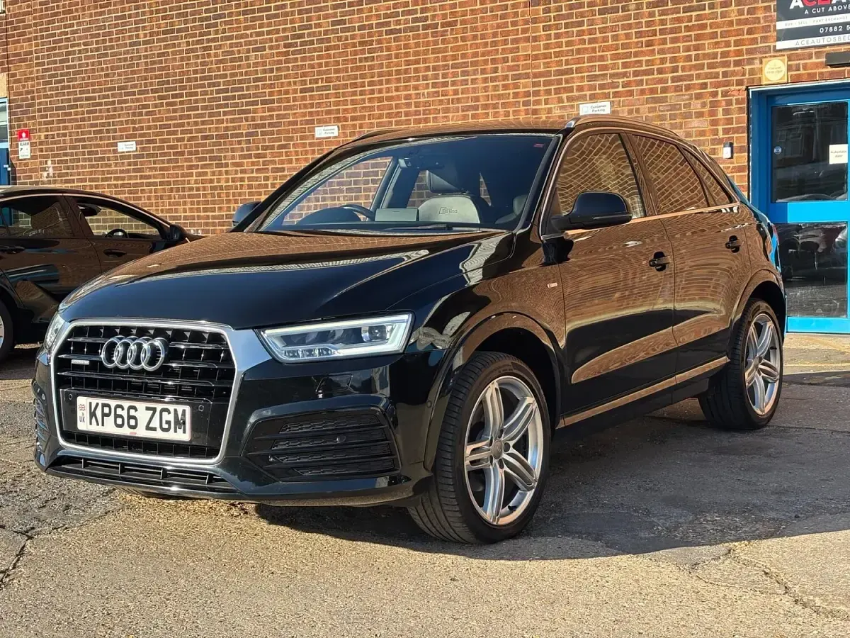 Used Audi Q3 S-line plus 2016 Black SUV