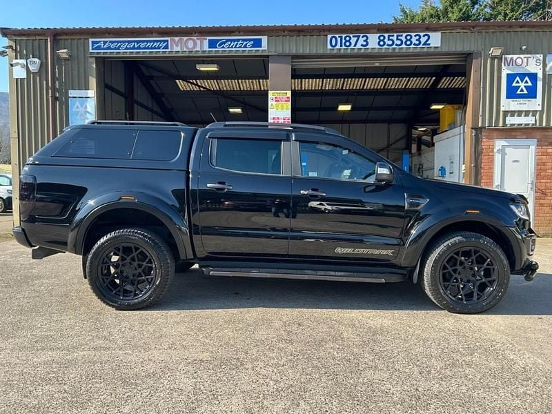 Used Ford Ranger Wildtrack 213 HP (156 kW) 2021 Black Pickup