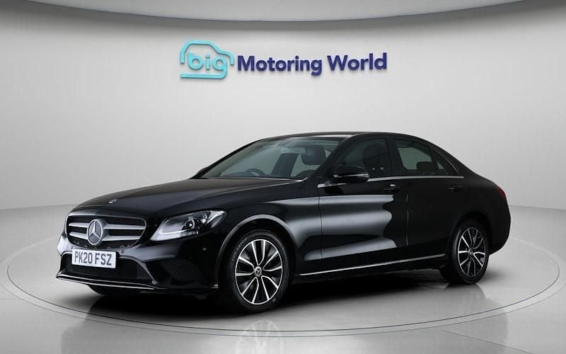Used Mercedes C180 SE 156 HP (114 kW) 2020 Black Sedan