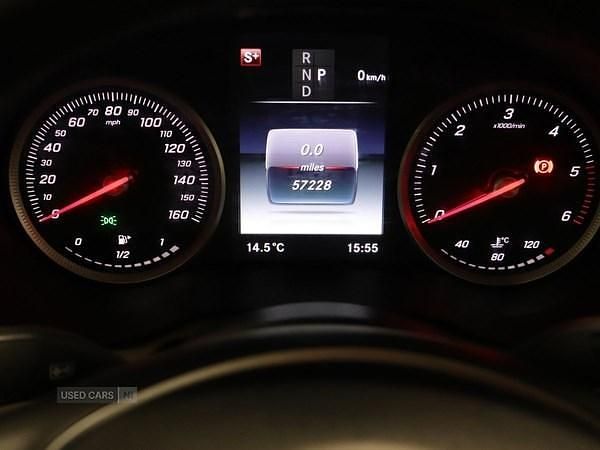 Used Mercedes GLC220 Premium 170 HP (125 kW) 2018 Blue Coupe