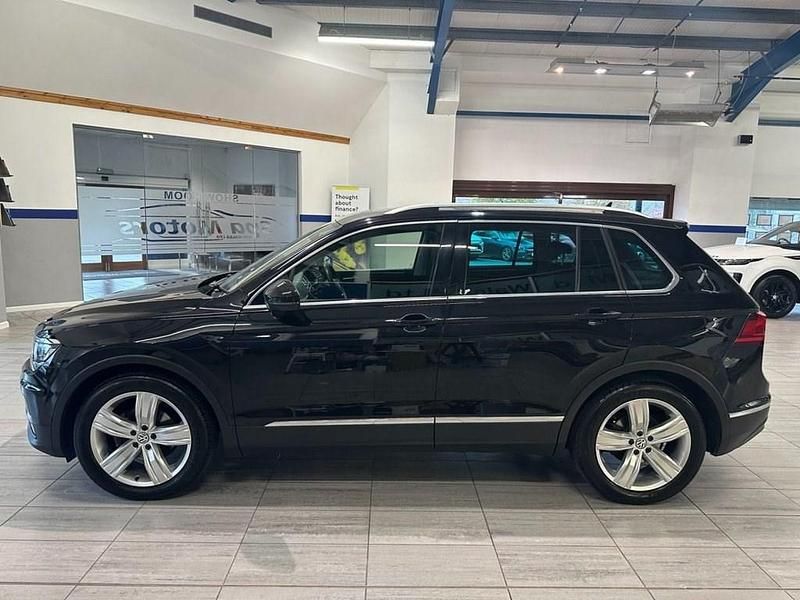 Second-hand VW Tiguan SEL 230 CP (169 kW) 2020 Negru SUV