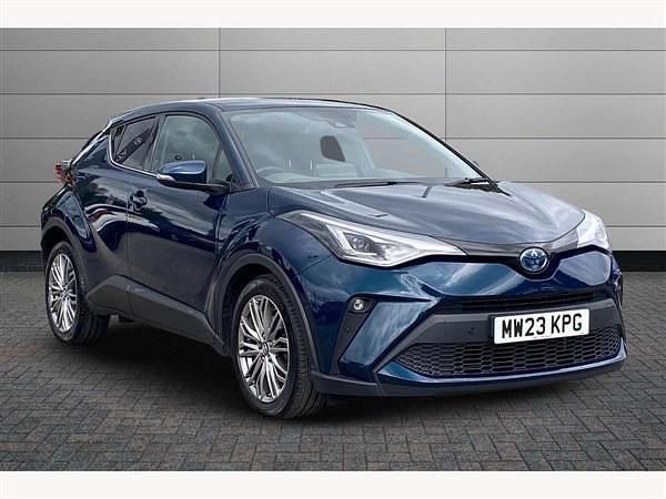 Midnight teal Used 2023 Toyota C-HR SUV | £22,750 (A bit pricey) - Image 1/3
