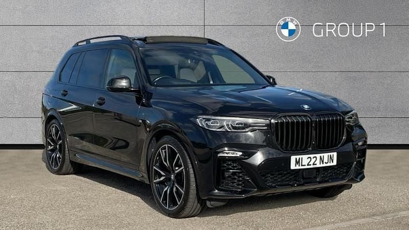 Black Used 2022 BMW X7 M Sport SUV | £50,495 (Super price) - Image 1/4