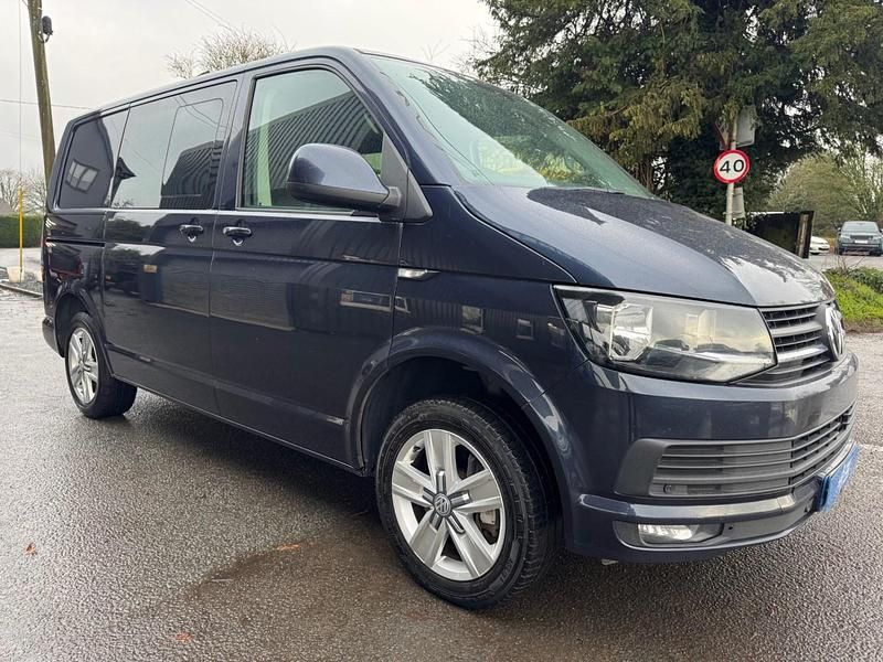Używany VW Transporter Highline 2018 Niebieski Van