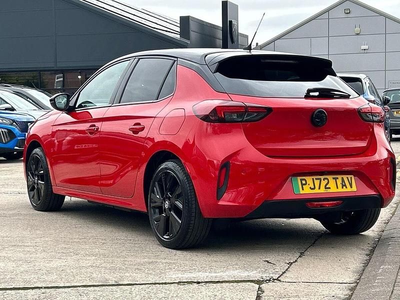 Used Vauxhall Corsa-e Edition 100 kW (136 HP) 2022 Red Hatchback