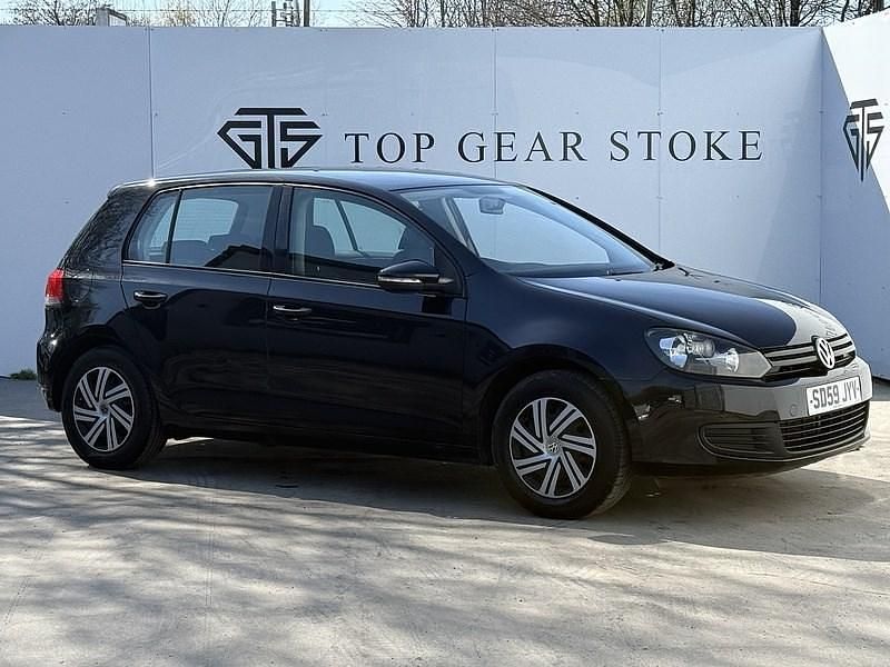 Black Used 2009 VW Golf VI S Hatchback | £4,995 (Expensive) - Image 1/4
