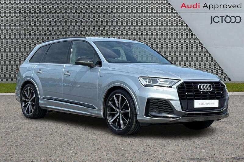 Silver Used 2023 Audi Q7 Black Edition SUV | £50,500 (Good price) - Image 1/4