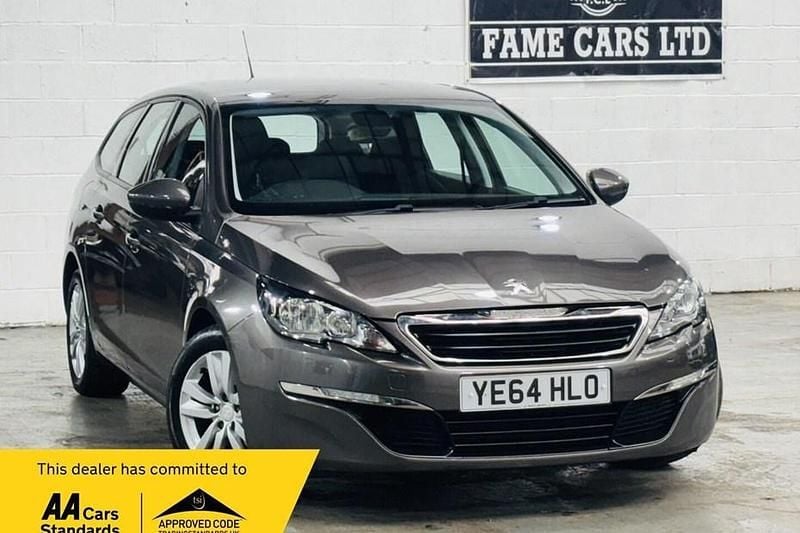 Grey Used 2014 Peugeot 308 Active Estate | £3,500 (Fair price) - Image 1/1
