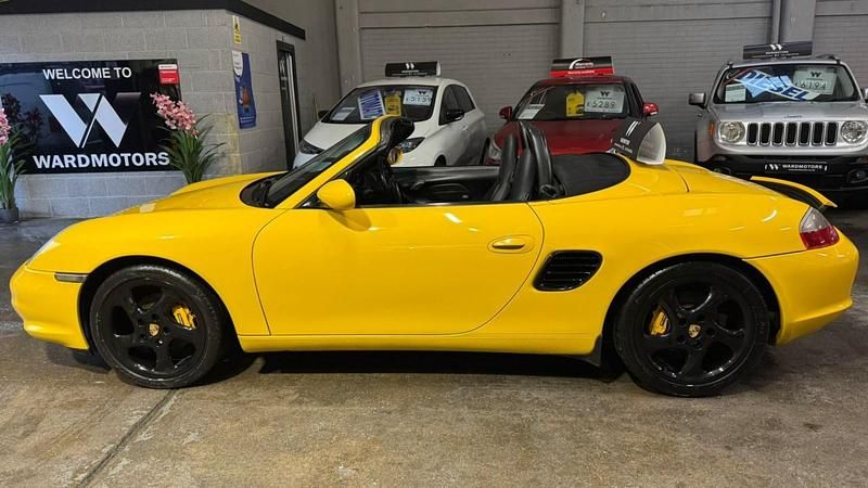 Used Porsche 986 Boxster 228 HP (167 kW) 2003 Yellow Cabriolet