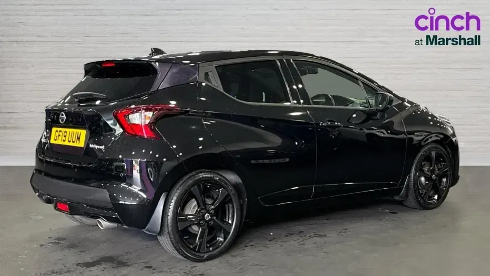 Used Nissan Micra 117 HP (86 kW) 2019 Black Hatchback