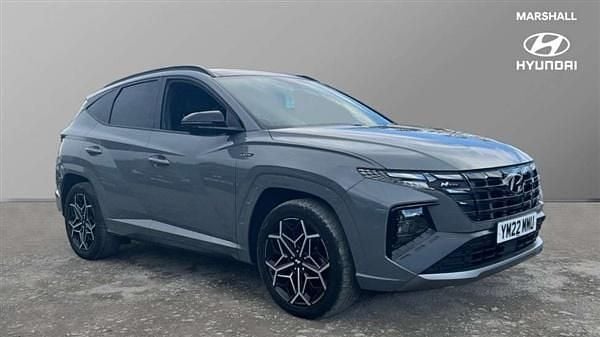 Grey Used 2022 Hyundai Tucson N Line SUV | £24,733 (Fair price) - Image 1/4