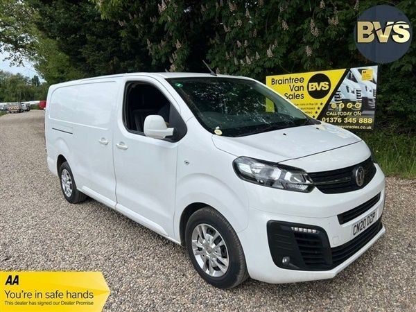 White Used 2020 Vauxhall Vivaro Sportive Van | £16,500 (Expensive) - Image 1/1
