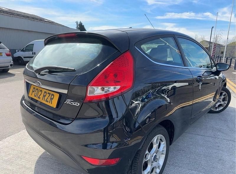 Used Ford Fiesta Zetec 2012 Black Hatchback