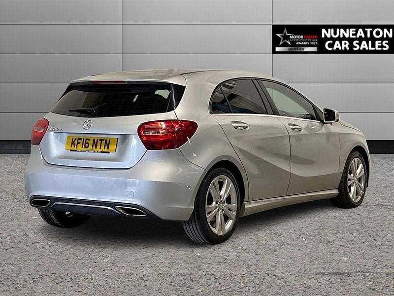 Used Mercedes A200 136 HP (100 kW) 2016 Silver Hatchback