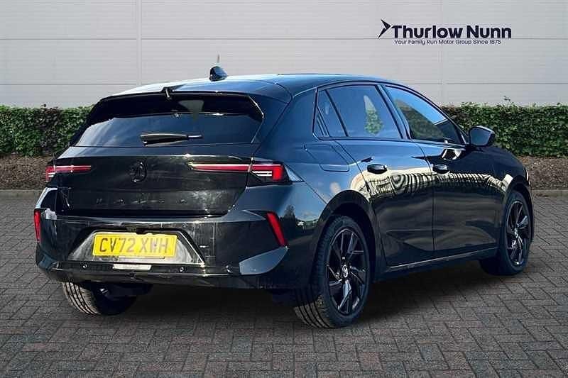 Used Vauxhall Astra GS Line 130 HP (95 kW) 2023 Black Hatchback