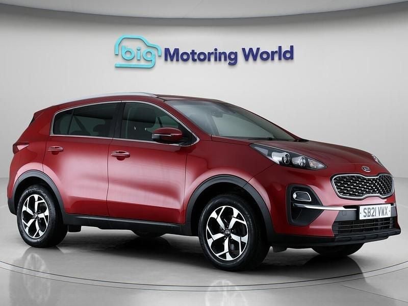 Red Used 2021 Kia Sportage 2 SUV | £14,900 (Good price) - Image 1/4