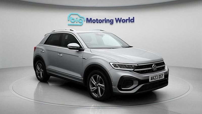 Used VW T-Roc R-line 150 HP (110 kW) 2023 Silver SUV