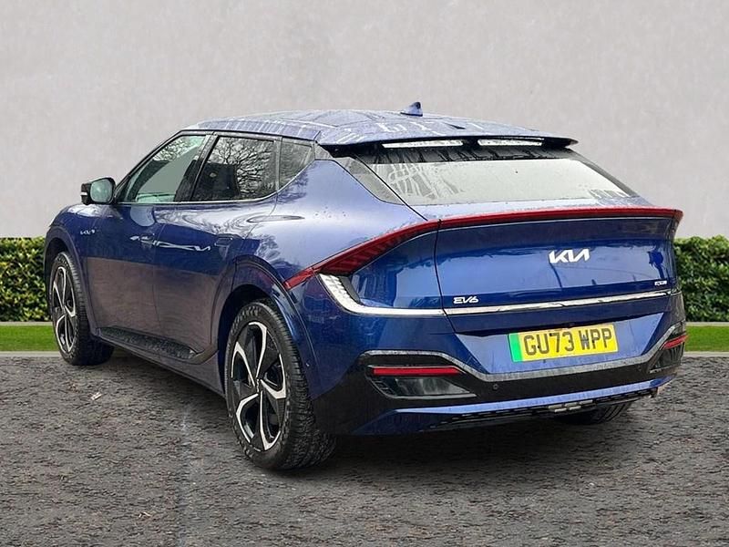 Used Kia EV6 GT-Line S 166 kW (226 HP) 2023 Blue SUV