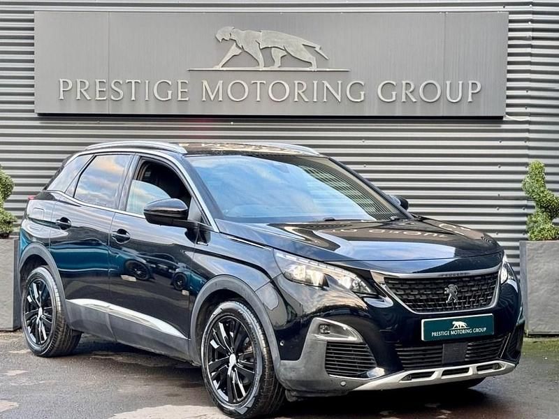Used Peugeot 3008 GT-line 2019 Black SUV