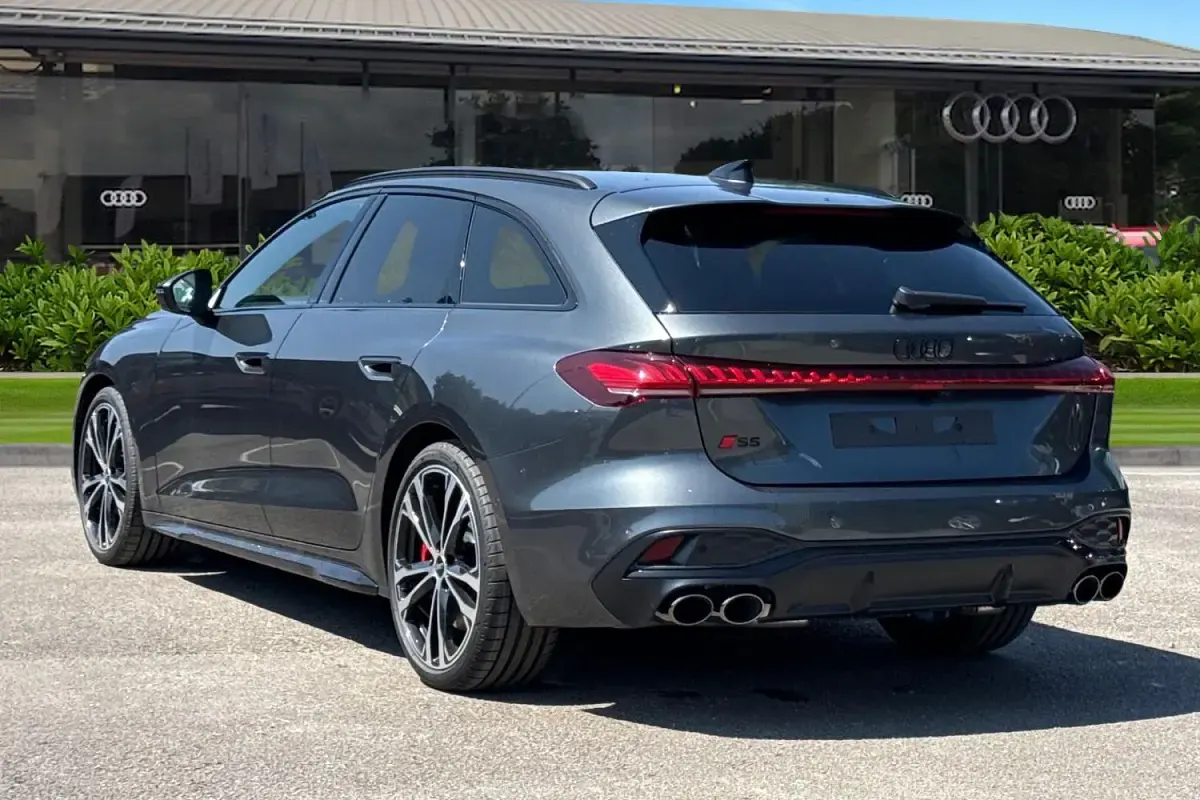 New Audi S5 Black Edition 2026 Grey Estate