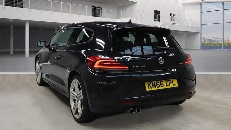Used VW Scirocco R-line 184 HP (135 kW) 2016 Deep black pearl Coupe