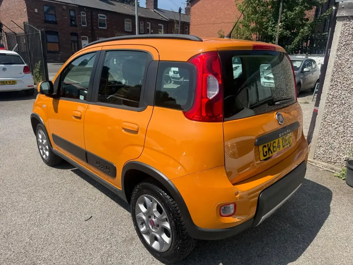 Used Fiat Panda 4x4 S 2014 Orange Hatchback