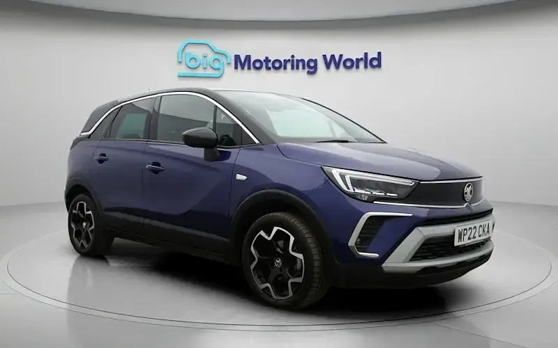 Used Vauxhall Crossland Edition 131 HP (96 kW) 2021 Blue SUV