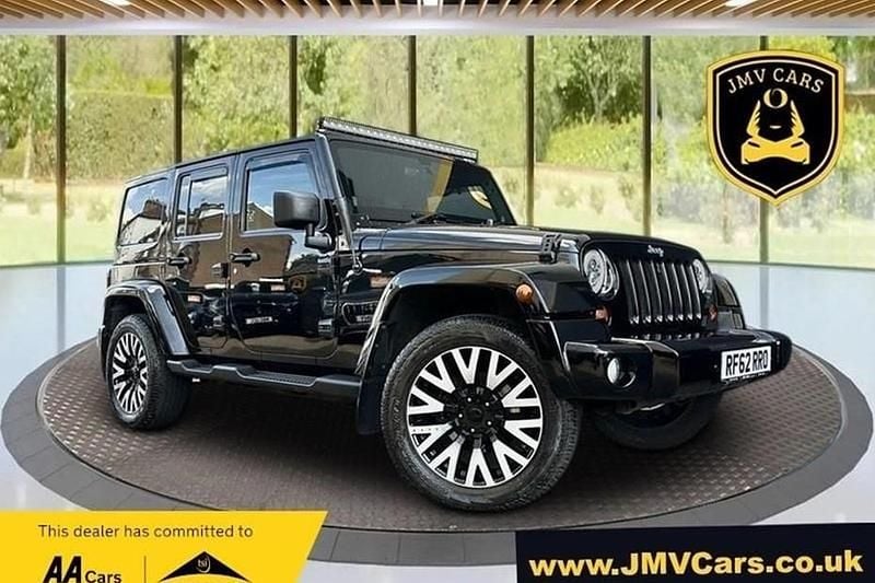 Black Used 2012 Jeep Wrangler Overland SUV | £19,475 (Fair price) - Image 1/1
