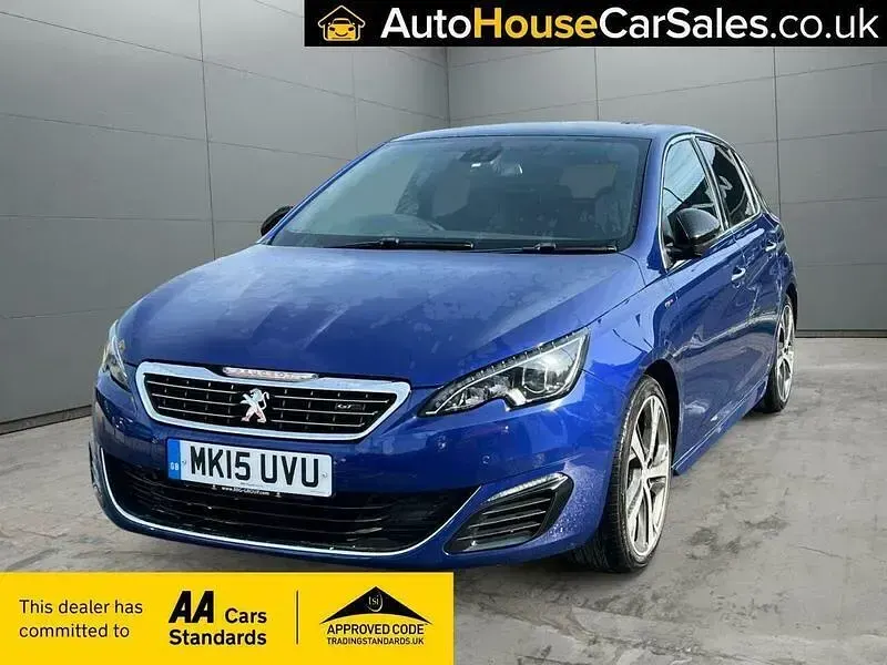 Used Peugeot 308 GTi 2015 Blue Hatchback