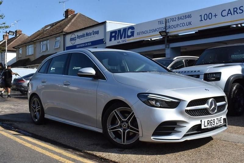 Used Mercedes B180 AMG line 136 HP (100 kW) 2019 Silver MPV