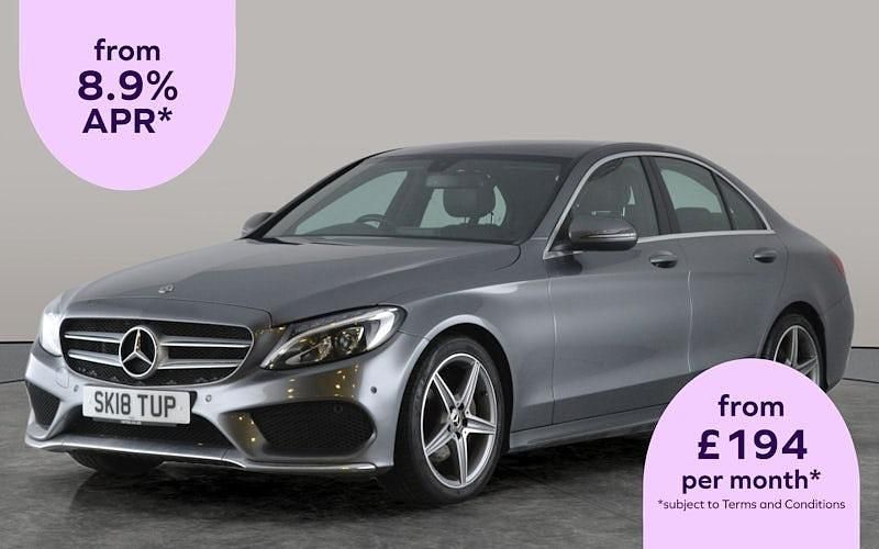 Used 2018 Mercedes C220 AMG line Sedan | £11,529 (Good price) - Image 1/2