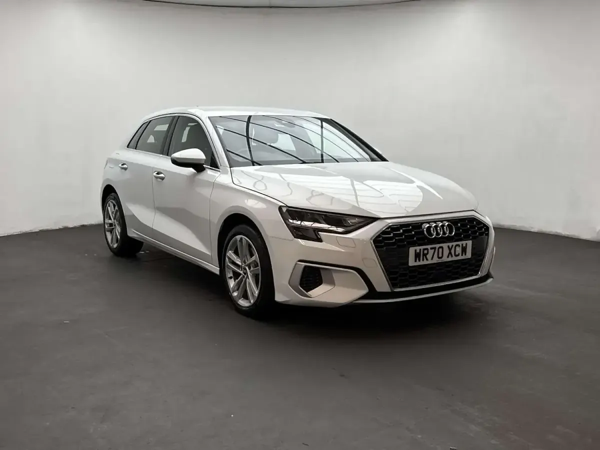 Used Audi A3 Sportback Sport 2020 White Hatchback
