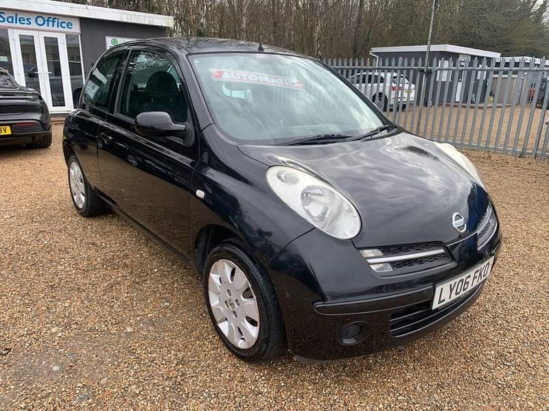 Used Nissan Micra SE 79 HP (58 kW) 2006 Black Hatchback