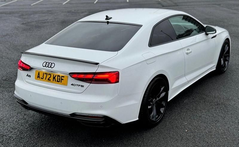 Used Audi A5 S-Line 2022 White Coupe