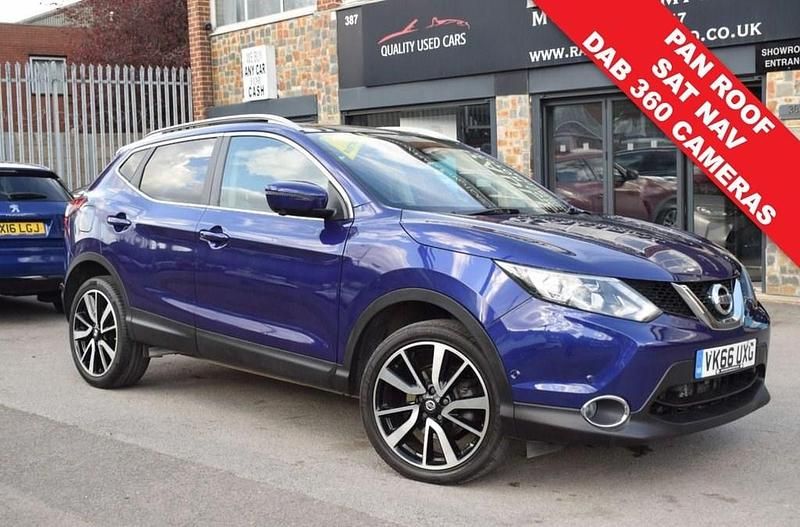 Used Nissan Qashqai Tekna 130 HP (95 kW) 2016 Blue SUV
