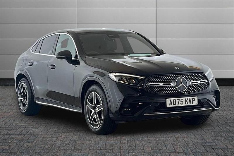 Used Mercedes GLC300 AMG line 258 HP (189 kW) 2025 Obsidian black Coupe