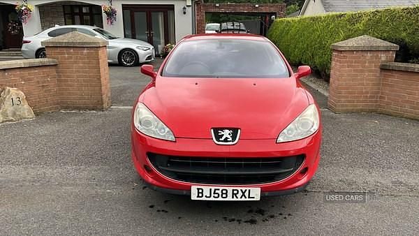 Used Peugeot 407 Coupe 2008 Red Coupe