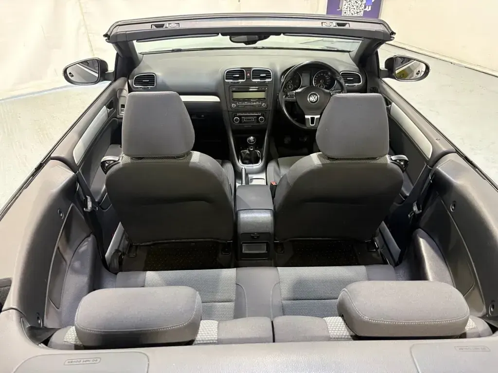 Used VW Golf Cabriolet SE 2012 Black Cabriolet