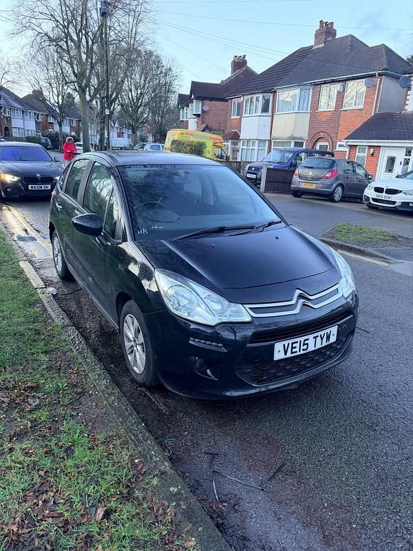 Used Citroën C3 PureTech 2015 Black Hatchback