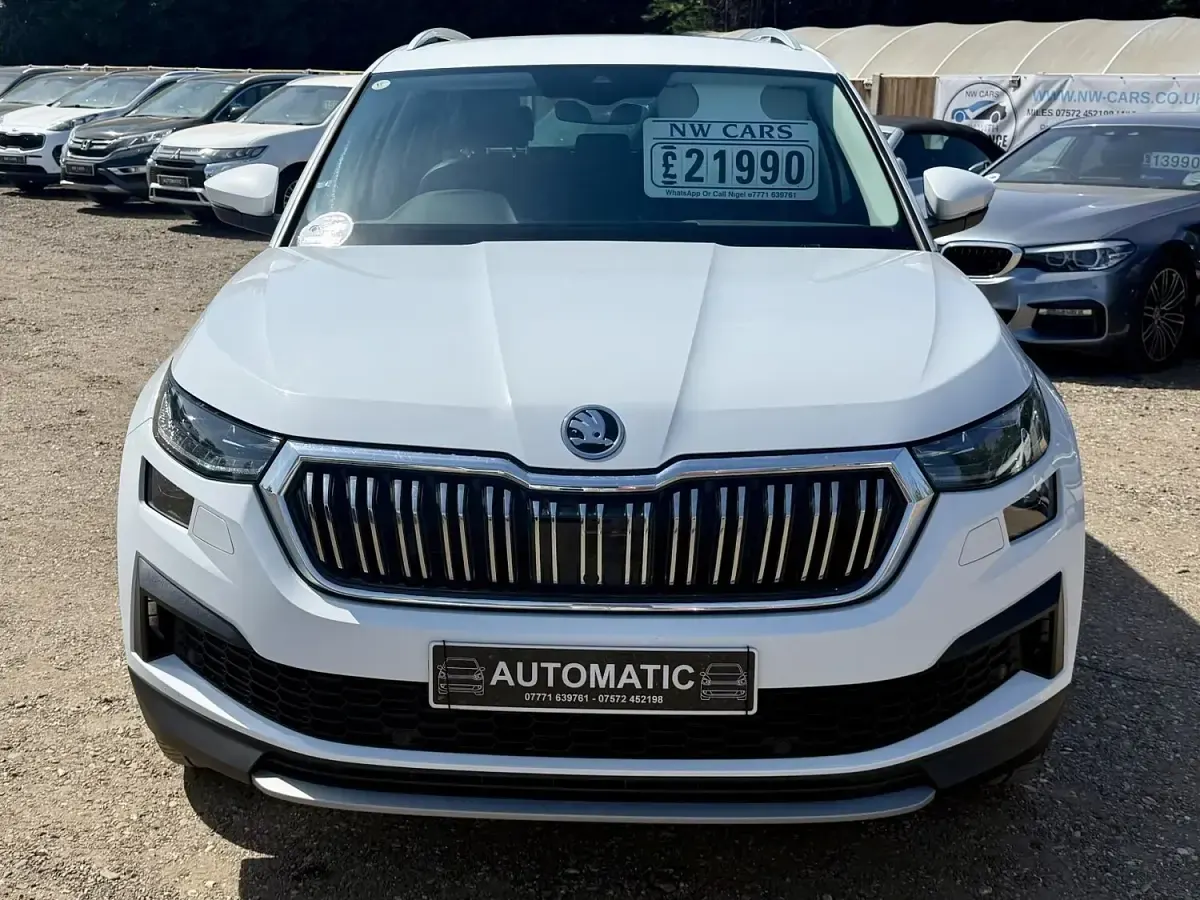 Used Skoda Kodiaq SE L Executive 150 HP (110 kW) 2022 White SUV