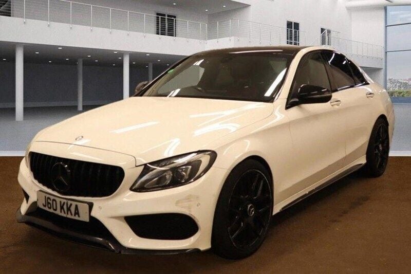 White Used 2016 Mercedes C250 AMG line Sedan | £11,495 (Fair price) - Image 1/1