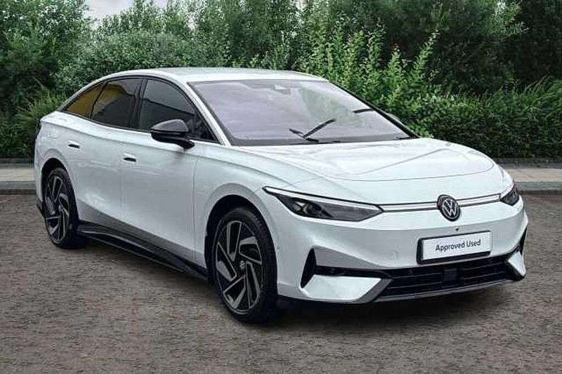 White Used 2024 VW ID.7 Pro Sedan | £31,781 - Image 1/4