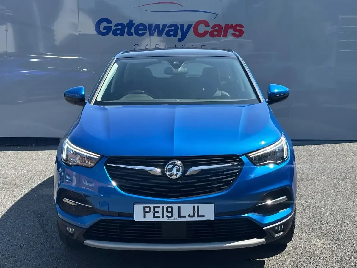 Used Vauxhall Grandland X Elite 130 HP (95 kW) 2019 Blue SUV